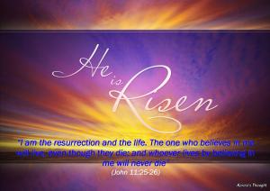 HE IS RISEN-Karina's Thought