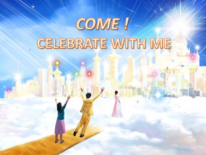 COME CELEBRATE WITH ME- Karina's Thought
